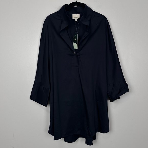 TUCKERNUCK Navy Willow Blouse - Picture 6 of 12
